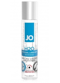 Возбуждающий лубрикант на водной основе JO Personal Lubricant H2O Warming - 30 мл. - System JO - купить с доставкой в Кемерово