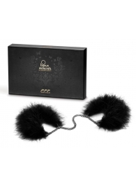 Перьевые наручники Za Za Zu Feather Handcuffs Bijoux - Bijoux Indiscrets - купить с доставкой в Кемерово