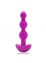 Анальная виброёлочка TRIPLET ANAL BEADS FUCHSIA - 14 см. - b-Vibe