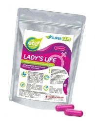 Возбуждающие капсулы Ladys Life - 2 капсулы (0,35 гр.) - SuperCaps - купить с доставкой в Кемерово