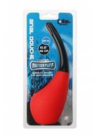 Анальный душ MENZSTUFF 310ML ANAL DOUCHE RED/BLACK - Dream Toys - купить с доставкой в Кемерово