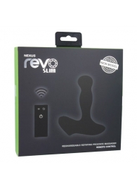 Чёрный перезаряжаемый массажёр предстательной железы NEXUS Revo Slim - Nexus Range - в Кемерово купить с доставкой