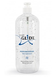 Гель-смазка на водной основе JUSTGLIDE - 1000 мл. - Orion - купить с доставкой в Кемерово