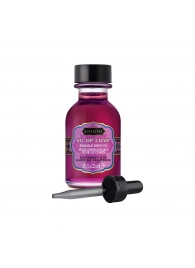 Масло для ласк с ароматом малины Oil of Love Raspberry Kiss - 22 мл. - Kama Sutra - купить с доставкой в Кемерово
