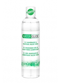 Гель-смазка 2-в-1 MASSAGE   LUBRICANT ALOE VERA - 300 мл. - Waterglide - купить с доставкой в Кемерово