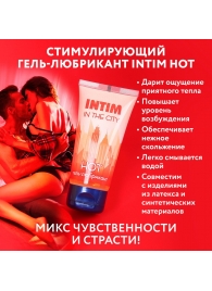 Стимулирующий гель-лубрикант Intim Hot - 60 гр. - Биоритм - купить с доставкой в Кемерово