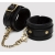 Черные оковы на ноги Bound to You Faux Leather Ankle Cuffs - Fifty Shades of Grey - купить с доставкой в Кемерово