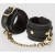 Черные наручники Bound to You Faux Leather Wrist Cuffs - Fifty Shades of Grey - купить с доставкой в Кемерово