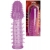 Фиолетовая насадка, удлиняющая половой член - 13,5 см. - Toyfa Basic - в Кемерово купить с доставкой