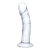 Стеклянный фаллоимитатор из стекла 7’’ Curved Realistic Glass Dildo With Veins - 15,9 см. - Glas