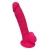 Розовый фаллоимитатор Dildo With Balls 7Inch - 17,7 см. - Dream Toys