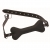 Черный кляп в форме косточки Hound Adjustable Dog Bone Gag - XR Brands - купить с доставкой в Кемерово