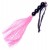 Розовая силиконовая плеть - 35,5 см. - Boys of Toys - купить с доставкой в Кемерово