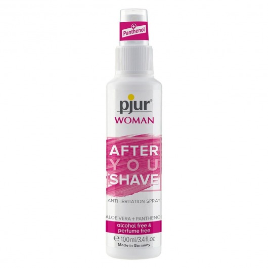 Спрей после бритья pjur WOMAN After You Shave Spray - 100 мл. - Pjur - купить с доставкой в Кемерово