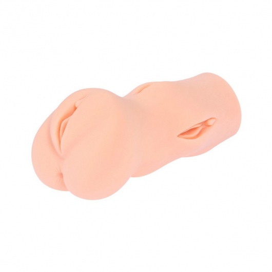 Телесный мастурбатор-вагина с двойным слоем - KOKOS - в Кемерово купить с доставкой