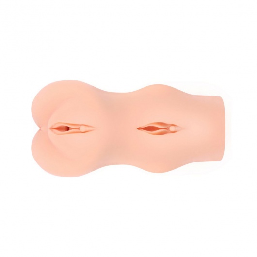 Телесный мастурбатор-вагина с двойным слоем - KOKOS - в Кемерово купить с доставкой