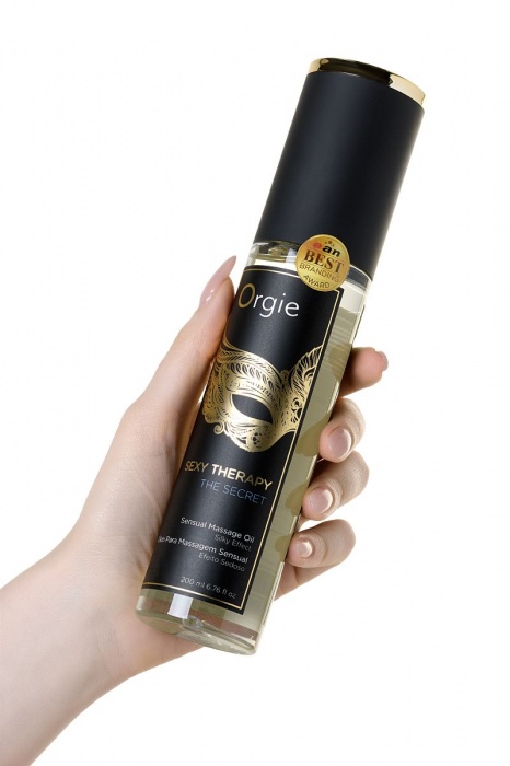 Минеральное массажное масло Orgie Sexy Therapy The Secret - 200 мл. - ORGIE - купить с доставкой в Кемерово
