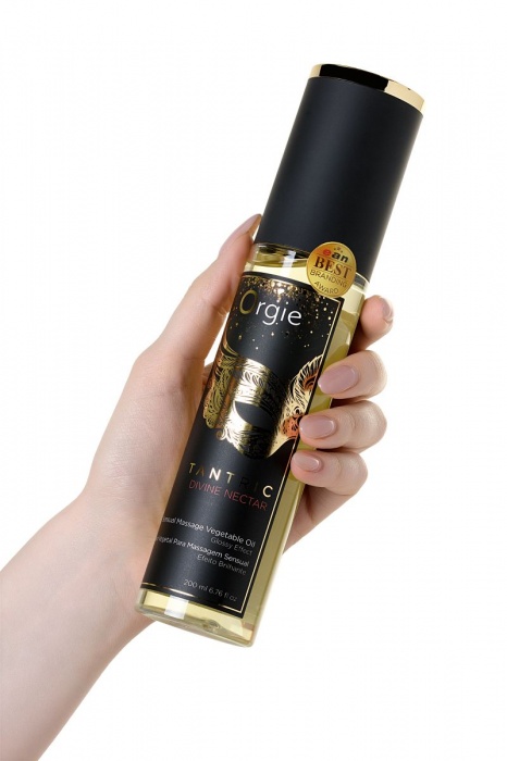 Растительное массажное масло Orgie Tantric Divine Nectar - 200 мл. - ORGIE - купить с доставкой в Кемерово