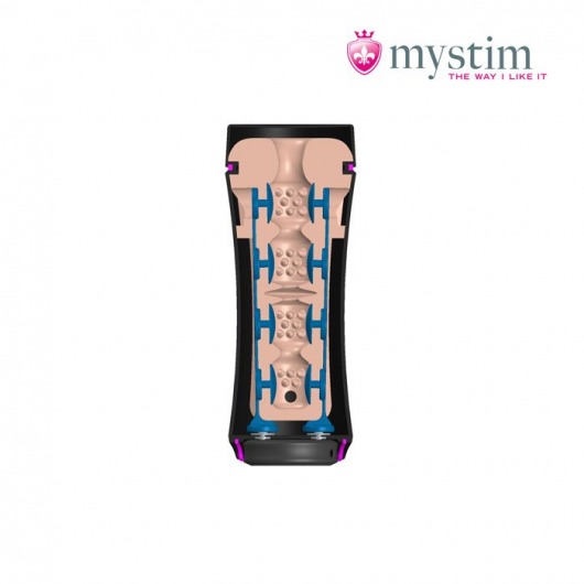 Мастурбатор-анус Opus E Donut с возможностью подключения электростимуляции - MyStim - купить с доставкой в Кемерово