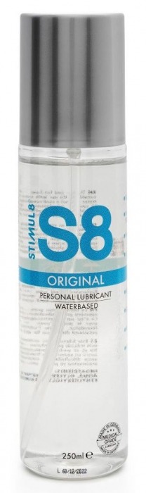 Универсальный лубрикант на водной основе S8 Original Lubricant - 250 мл. - Stimul8 - купить с доставкой в Кемерово