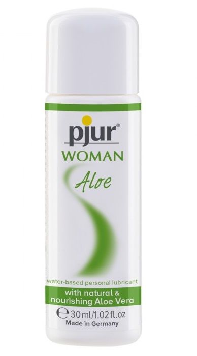 Лубрикант на водной основе pjur WOMAN Aloe - 30 мл. - Pjur - купить с доставкой в Кемерово