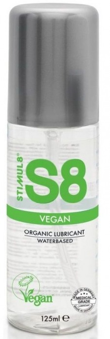 Веганский лубрикант на водной основе S8 Vegan Lube - 125 мл. - Stimul8 - купить с доставкой в Кемерово