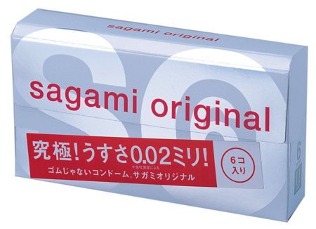 Ультратонкие презервативы Sagami Original - 6 шт. - Sagami - купить с доставкой в Кемерово