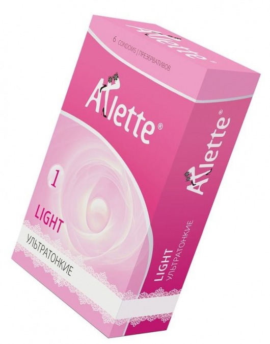 Ультратонкие презервативы Arlette Light - 6 шт. - Arlette - купить с доставкой в Кемерово