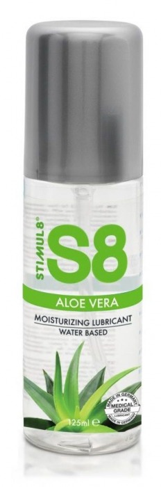 Лубрикант на водной основе S8 Aloe Vera Lube - 125 мл. - Stimul8 - купить с доставкой в Кемерово