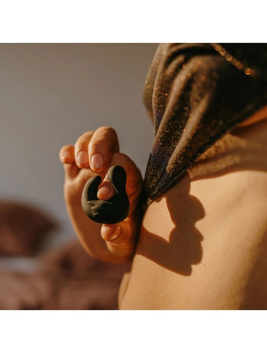 Вибростимулятор-уточка Lov Finger в комплекте с возбуждающим гелем - YESforLOV