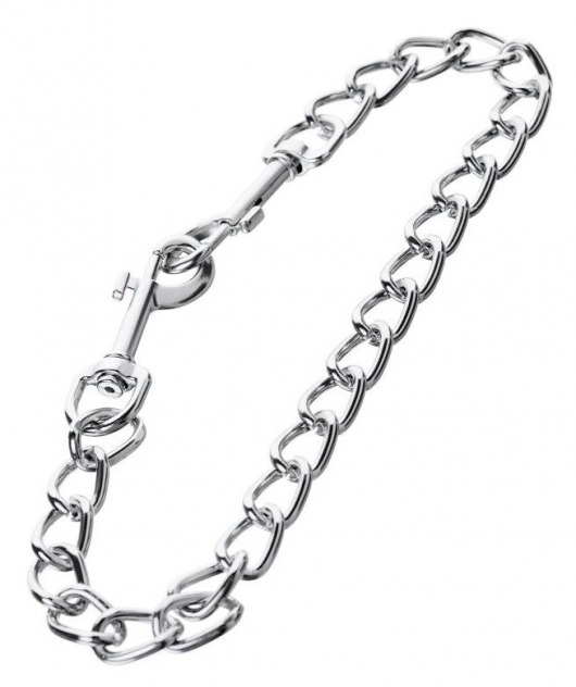 Серебристая соединительная цепочка с двумя карабинами - ToyFa - купить с доставкой в Кемерово