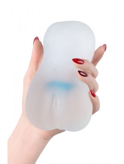 Прозрачный реалистичный мастурбатор Juicy Pussy Hot Crystal - ToyFa - в Кемерово купить с доставкой