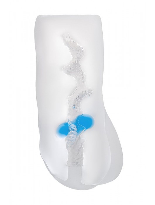 Прозрачный реалистичный мастурбатор Juicy Pussy Hot Crystal - ToyFa - в Кемерово купить с доставкой