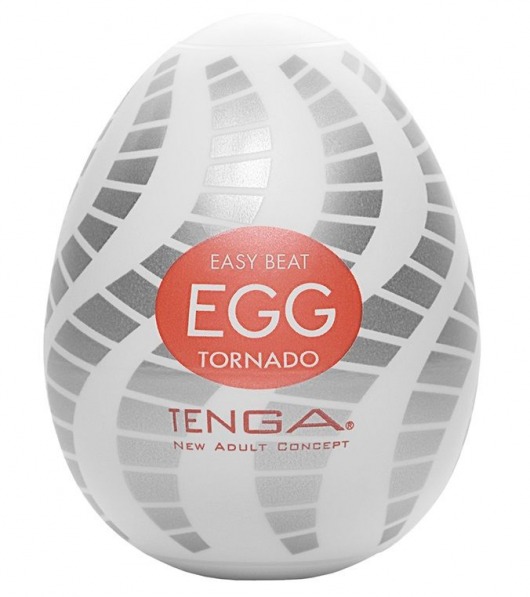 Мастурбатор-яйцо EGG Tornado - Tenga - в Кемерово купить с доставкой