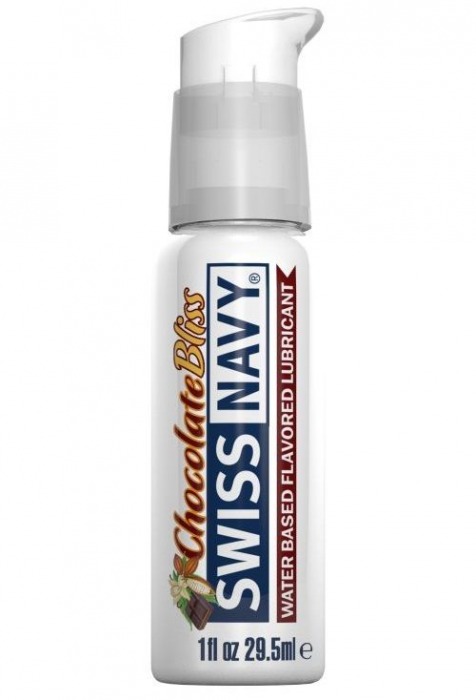 Лубрикант с ароматом шоколада Swiss Navy Chocolate Bliss Lube - 29,5 мл. - Swiss navy - купить с доставкой в Кемерово