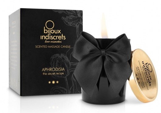 Массажная свеча Aphrodisia с цветочным ароматом - 70 мл. - Bijoux Indiscrets - купить с доставкой в Кемерово