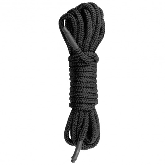 Черная веревка для бондажа Easytoys Bondage Rope - 5 м. - Easy toys - купить с доставкой в Кемерово