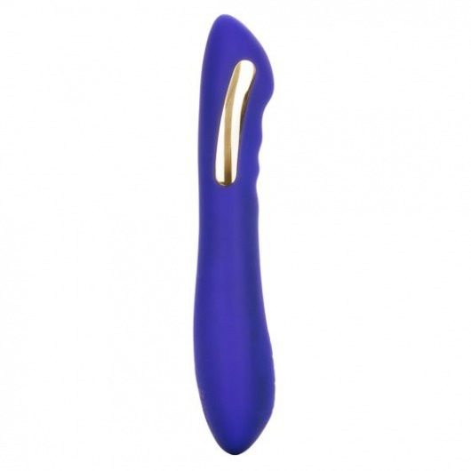 Фиолетовый вибратор с электростимуляцией Intimate E-Stimulator Petite Wand - 18,5 см. - California Exotic Novelties - купить с доставкой в Кемерово