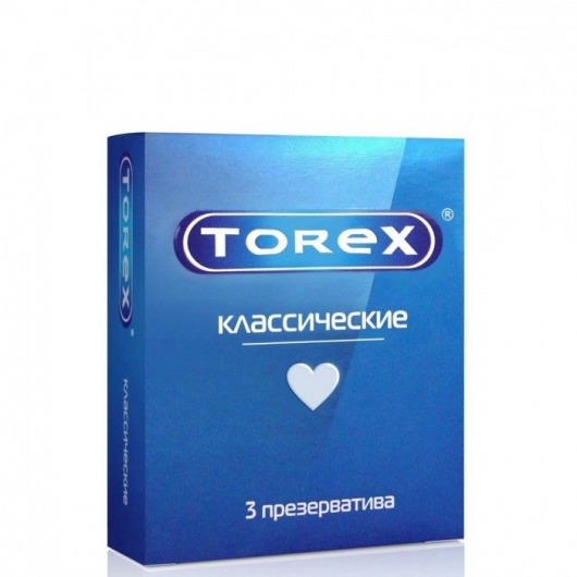 Гладкие презервативы Torex  Классические  - 3 шт. - Torex - купить с доставкой в Кемерово