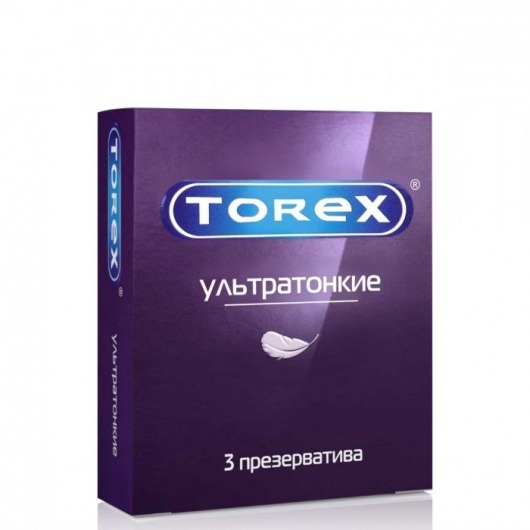 Презервативы Torex  Ультратонкие  - 3 шт. - Torex - купить с доставкой в Кемерово