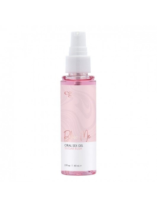 Гель для орального секса Sugar Rush с ароматом сладкой ваты - 60 мл. - CG - купить с доставкой в Кемерово
