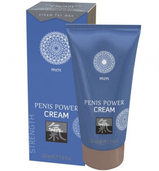 Возбуждающий крем для мужчин Penis Power Cream - 30 мл. - Shiatsu - купить с доставкой в Кемерово