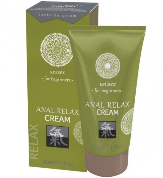 Анальный крем Anal Relax Cream - 50 мл. - Shiatsu - купить с доставкой в Кемерово