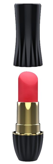 Клиторальный стимулятор-помада LIPSTICK - 9,3 см. - Dream Toys - купить с доставкой в Кемерово