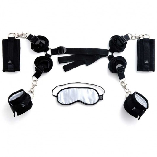 Комплект бондажа Under The Bed Restraints Kit - Fifty Shades of Grey - купить с доставкой в Кемерово