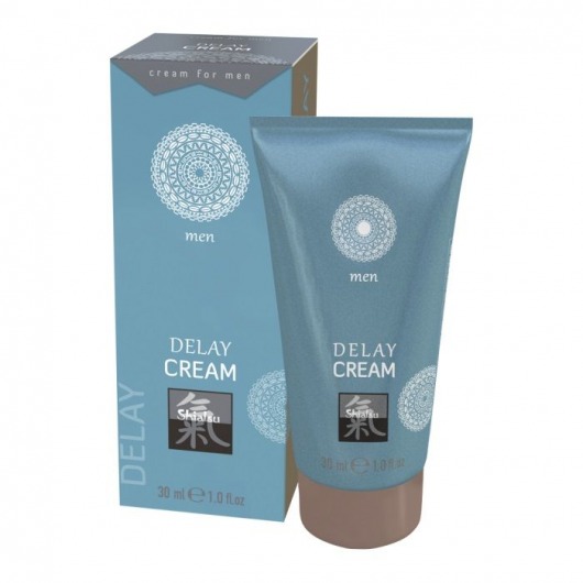 Пролонгирующий интимный крем DELAY CREAM - 30 мл. - Shiatsu - купить с доставкой в Кемерово