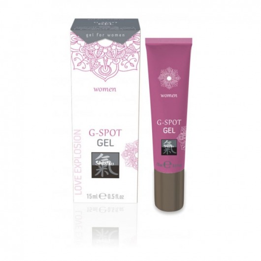 Возбуждающий интимный гель G-SPOT GEL - 15 мл. - Shiatsu - купить с доставкой в Кемерово