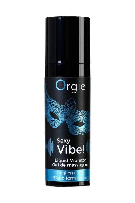 Гель для массажа ORGIE Sexy Vibe Liquid Vibrator с эффектом вибрации - 15 мл. - ORGIE - купить с доставкой в Кемерово