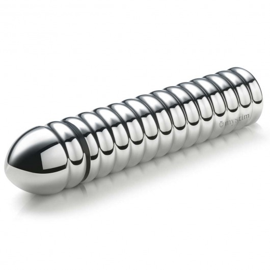 Рельефный фаллос для интенсивного электросекса Groovey George - 20 см. - MyStim - купить с доставкой в Кемерово