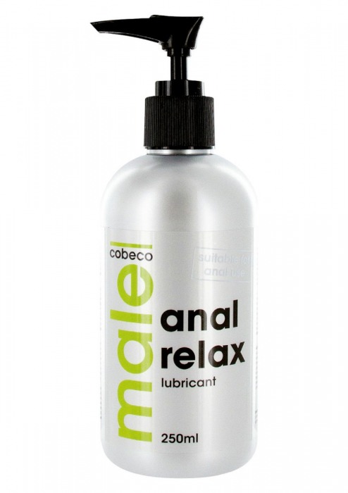 Анальный лубрикант MALE Cobeco Anal Relax Lubricant - 250 мл. - Cobeco - купить с доставкой в Кемерово